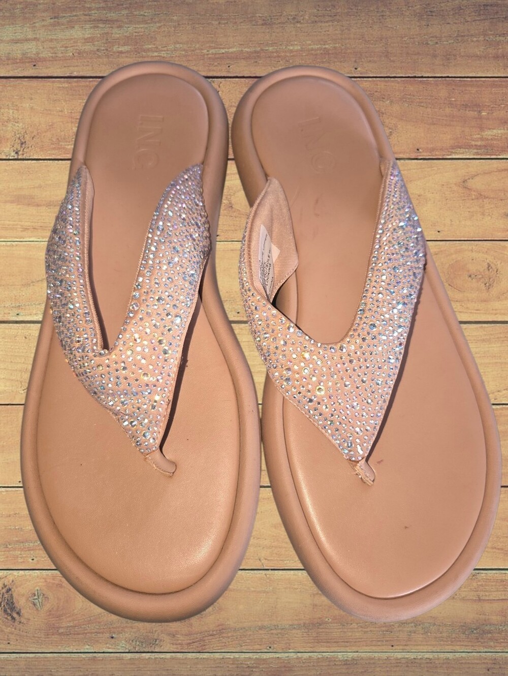 INC Womens Flip Flop Sandals ..10